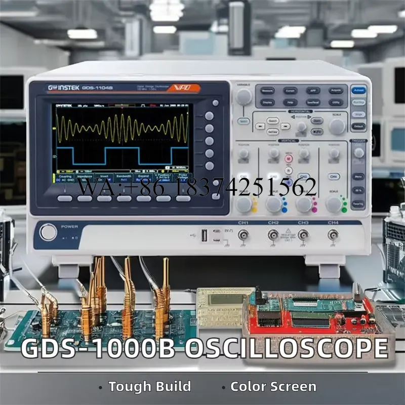 Digital Storage Oscilloscope 4 Channel 100Mhz - Wmwmnu für GDS-1104B 4-Kanal 100MHz Digitales