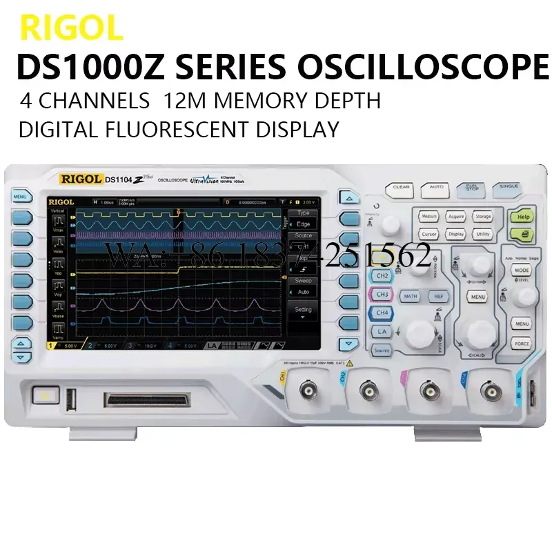 Wmwmnu für Digitales Speicher- – Digital Storage Oscilloscope 4 Channel 100Mhz Bewertung und Preis
