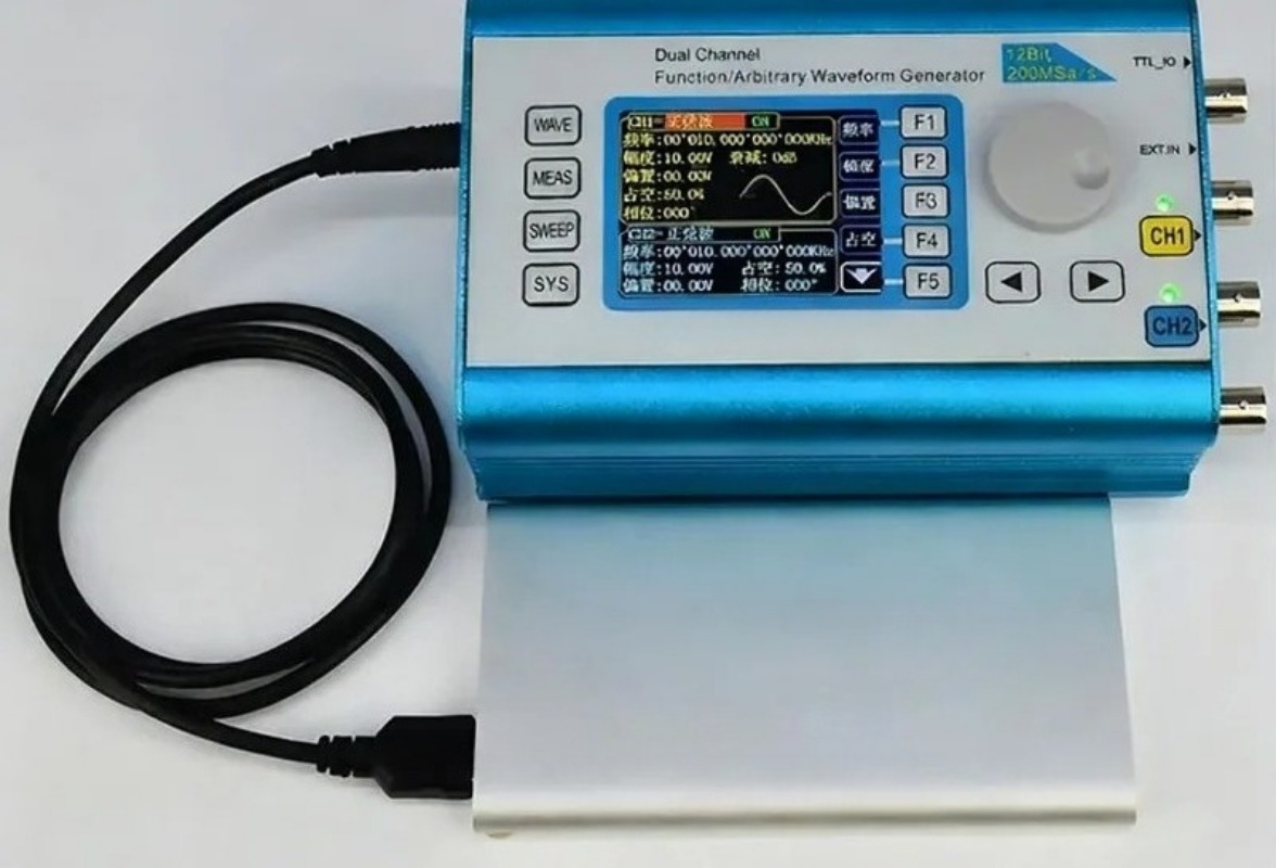 Für Zweikanal-DDS-Funktionssig – Dual Channel Arbitrary Waveform Function Generator 60Mhz Bewertung und Preis